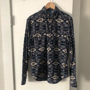 Gap button up western style shirt